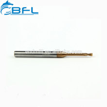 Extra Long series Tungsten R0.3 CNC Long neck short Flat End Milling tools